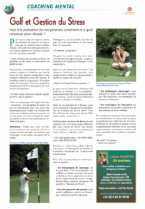 Golf & Stress 2va - juin 09